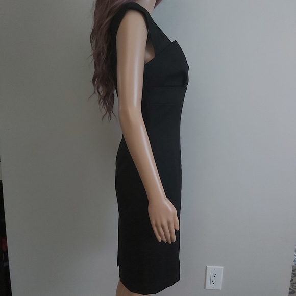 Bebe black sheath dress midi pencil cut - Picture 5 of 14